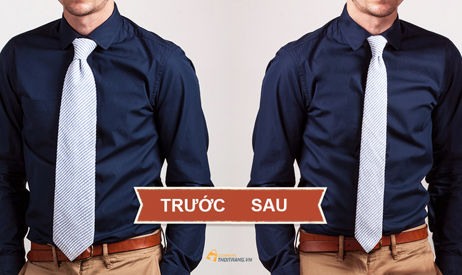 Cách sửa CÀ VẠT BẢN TO thành CÀ VẠT BẢN NHỎ trong nháy mắt